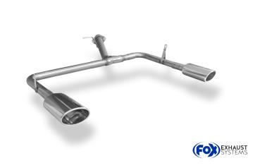 Endrohrsystem rechts/links passend auf original Endschalldämpfer - 140x90 Typ 32 rechts/links passend für: Lexus RX GYL ab 2009